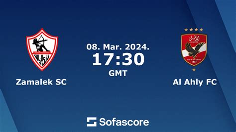 zamalek vs ahly livescore